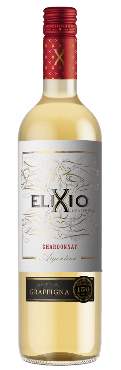 Elixio Chardonnay -- Bottleshot